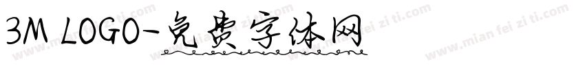 3M LOGO字体转换